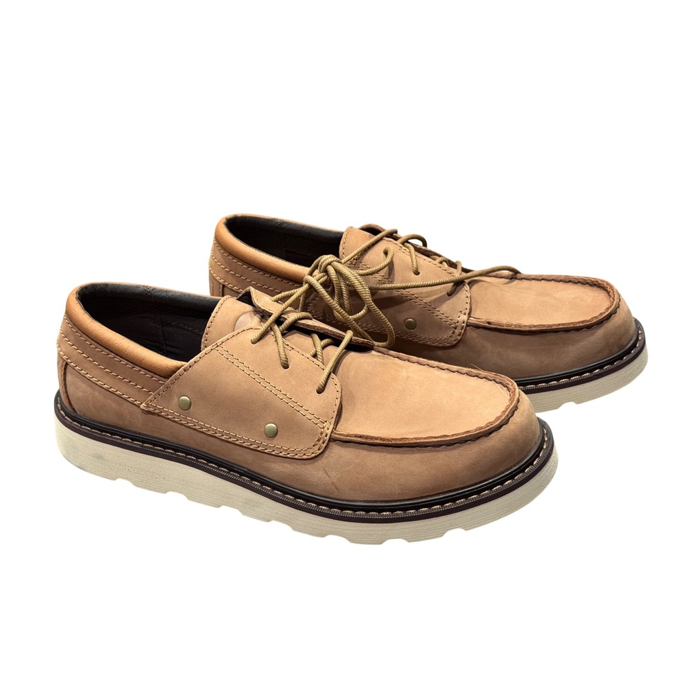 Sorel Slabtown Mariner 62' Leather Shoes Velvet Tan Men's 12 Business Casual